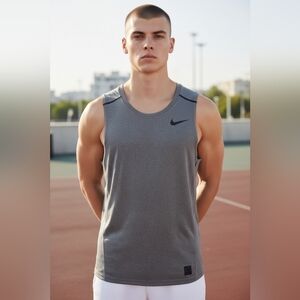 Nike Pro Men's Size Large Work Out Performance Drifit Tank Top
